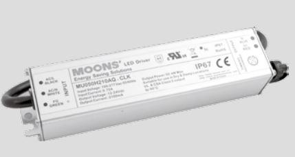 MOONS INDUSTRIES-MU050H070AQ LED Power Supplies AC/DC LED Power Supply 50W Single 5-Pin