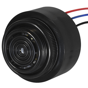 Same Sky (formerly CUI Devices)-CPI-4333-85L127 音频指示器及警示器 Audio Buzzer Piezo 4VDC 28VDC 20mA 12VDC 85dB 2400Hz to 3400Hz Panel Mount Wire Lead Carton