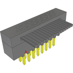 Cable Assembly 0.117m 30AWG 1.27mm 16 POS IDC Connector M TIGER EYE™ Clamshell