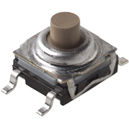 Littelfuse-KSC523G ROHS Commutateur tactile Switch Tactile OFF Mom SPST Round Button Gull Wing 0.01A 32VDC 0.2VA 100000Cycles 2N SMD T/R