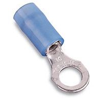 Thomas & Betts-RB873 Steckverbinderanschlüsse Ring Tongue Terminal 14-18AWG Copper Blue 22.6mm Electro Tin Bulk