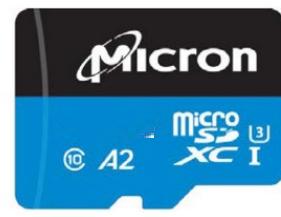 Micron Technology-MTSD256ANC8MS-1WT Flash Cards Flash Card 256G-byte MicroSDXC Card