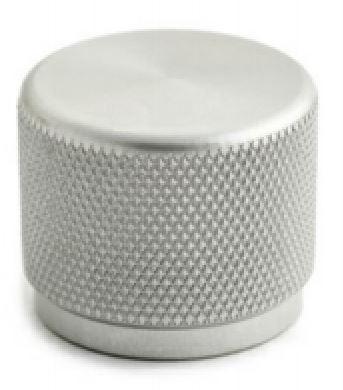 Kilo International-OEJNI-90-1-5 Control Knobs Control Knob, Knurl/Round Clear