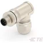 Conn M12 Circular PIN 8 POS Screw RA Cable Mount 8 Terminal 1 Port