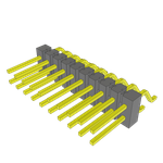 Conn Socket Strip SKT 20 POS 2.54mm Solder RA Side Entry SMD Tube