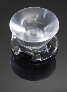 LEDIL OY-CA12062_EMILY-D Optische Linsen Round Optical Lens Clear PMMA Pin/Tape Box