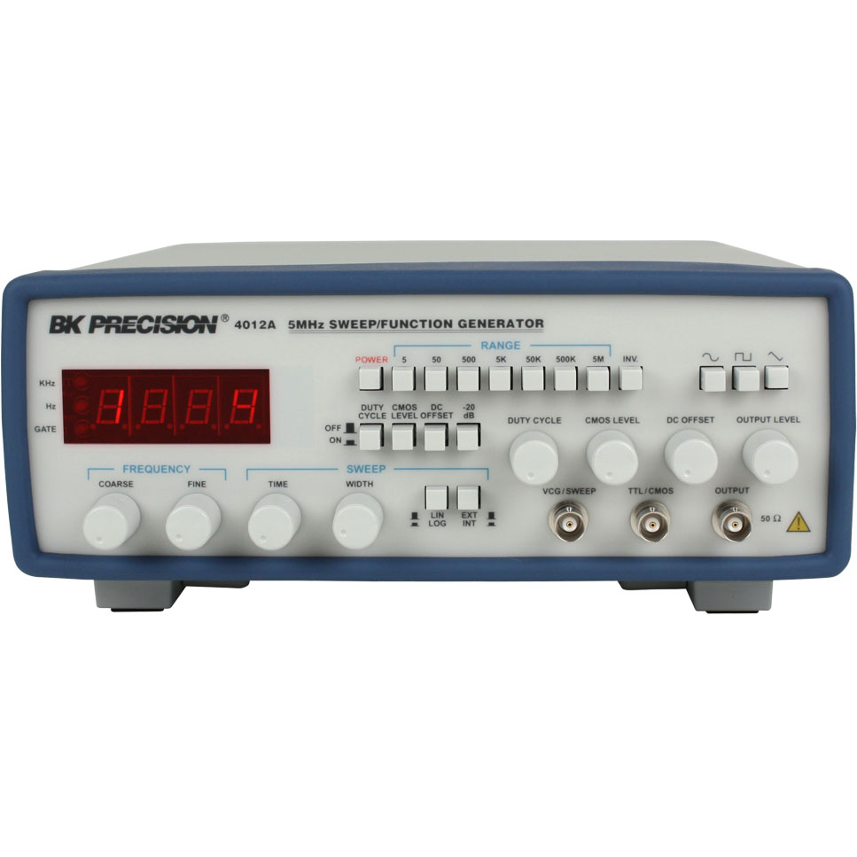 B&K Precision-4012A Signal Generators 5 MHz Sweep Function Generator
