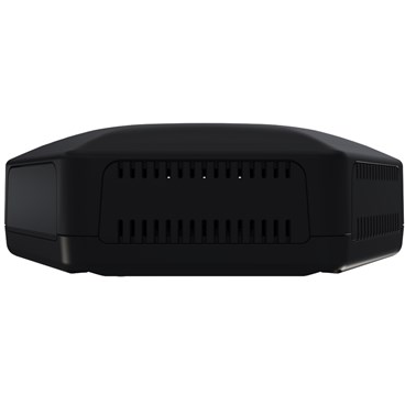 CamdenBoss Ltd-CBHEX1-24-BK Cajas, compartimentos y anaqueles Black Acrylonitrile Butadiene Styrene Wall Mount Hex-Box IoT Enclosure