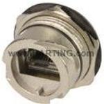 HARTING-09153000305 Steckverbinder, Telefon und Telekommunikation Conn RJ-45 RCP 8 POS Solder ST Panel Mount 8 Terminal 1 Port Cat 5