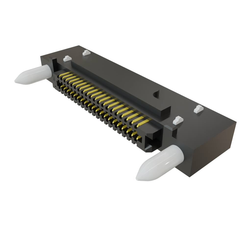 Samtec-SEAM-20-01-L-04-1-RA-GP-TR Piastre connettori e prese PCB Conn Open Pin Field Array HDR 80 POS 1.27mm Solder RA Side Entry SMD SEARAY™ T/R