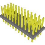 Conn Unshrouded Header HDR 44 POS 2mm Solder ST Top Entry Thru-Hole Bulk