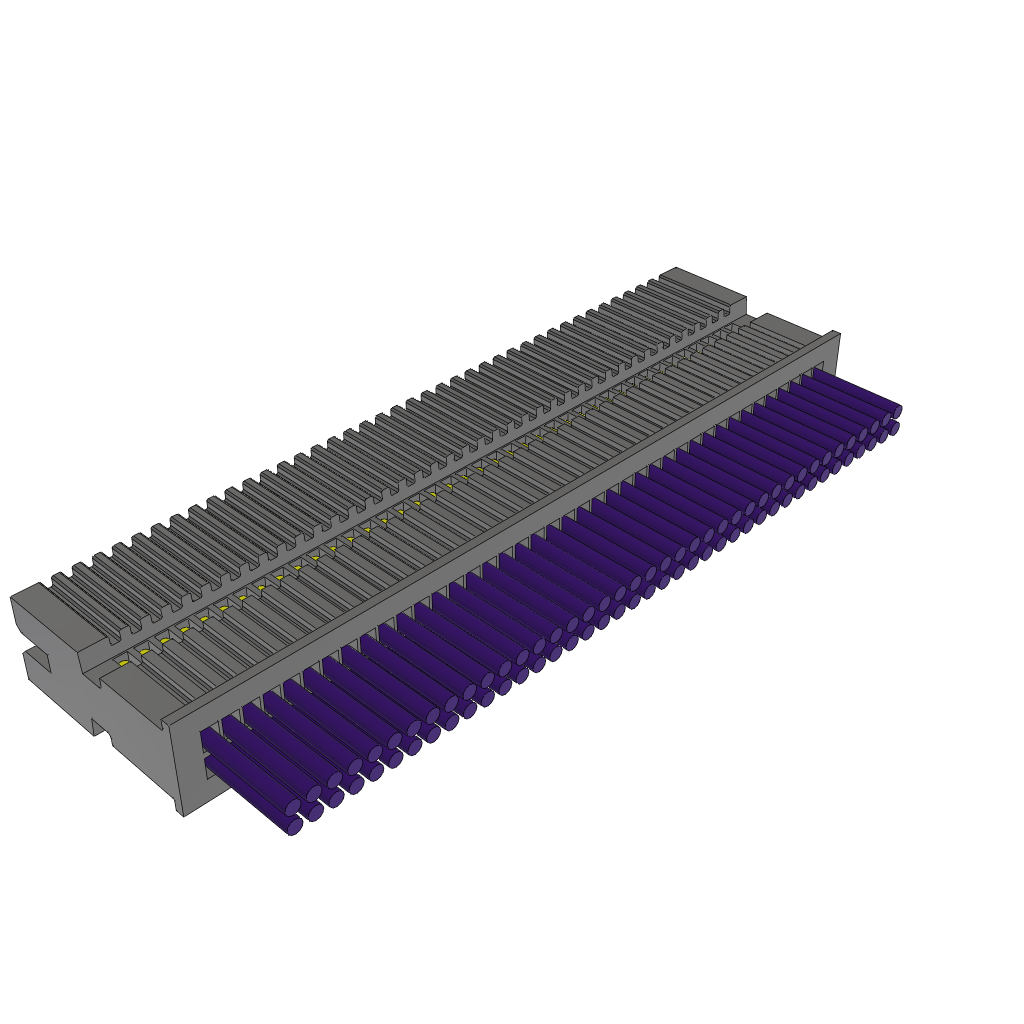Samtec-TFSD-40-28-H-36.00-S Andere Kabelbaugruppen .050 Inch Tiger Eye Double Row Discrete Wire Cable Assembly, Terminal