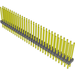 Conn Unshrouded Header HDR 60 POS 2.54mm Solder ST Top Entry Thru-Hole Bulk