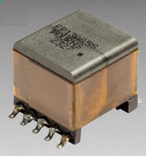 Bourns-PDC023-EP13A05S Schalttransformator Switching Transformer 4.5:1 0.123Ohm/0.068Ohm Prim. DCR 0.005Ohm Sec. DCR 23W 10 Terminal Gull Wing SMD