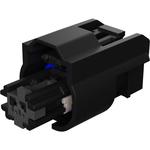 Conn Housing RCP 2 POS 1.8mm Crimp ST Cable Mount Black Mini50 Sealed Bag