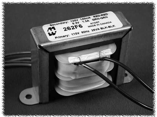 Hammond Manufacturing-261E6 电源变压器 Power Transformer 2000VAC 29VA 7 Terminal Wire Lead Flange Mount