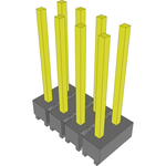 Conn Unshrouded Header HDR 8 POS 2.54mm Solder ST Top Entry Thru-Hole Bulk