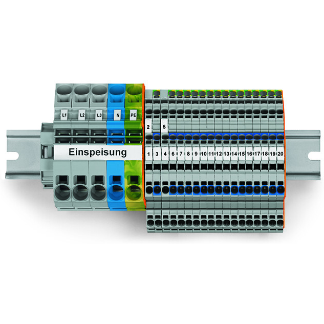 WAGO-821-123 Komponentensätze TOPJOB S FI/LS main distribution board set