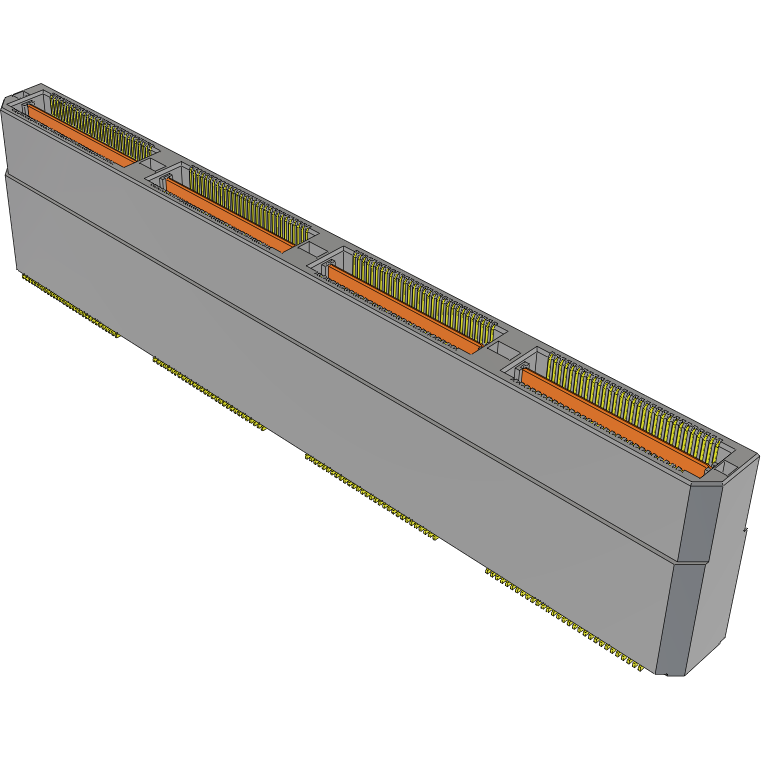 Samtec-QTH-120-05-L-D-A Piastre connettori e prese PCB Conn Micro High Speed Terminal Strip HDR 240 POS 0.5mm Solder ST Top Entry SMD Q Strip® Tray