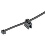 Cable Accessories Edge Clip With Cable Tie Steel/Nylon 6/6 Black Zinc