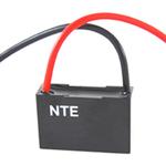NTE Electronics-CFC-1 Kondensator, Kunststofffilm Cap Film 1uF 125VAC/250VAC PET ( 32 X 21 X 10.5mm) Wire Plastic Rectangular Can 70°C