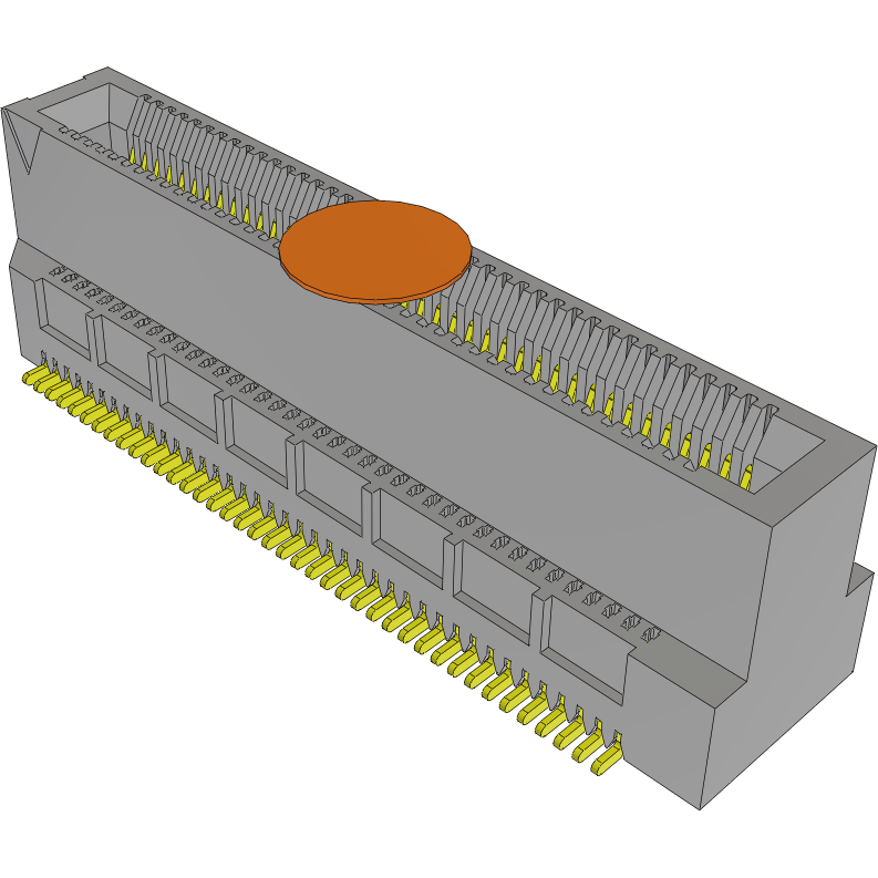 Samtec-MEC6-140-02-L-DV-A-K Conector de borde de tarjeta Conn Card Edge SKT 80 POS 0.635mm Solder ST SMD Tray