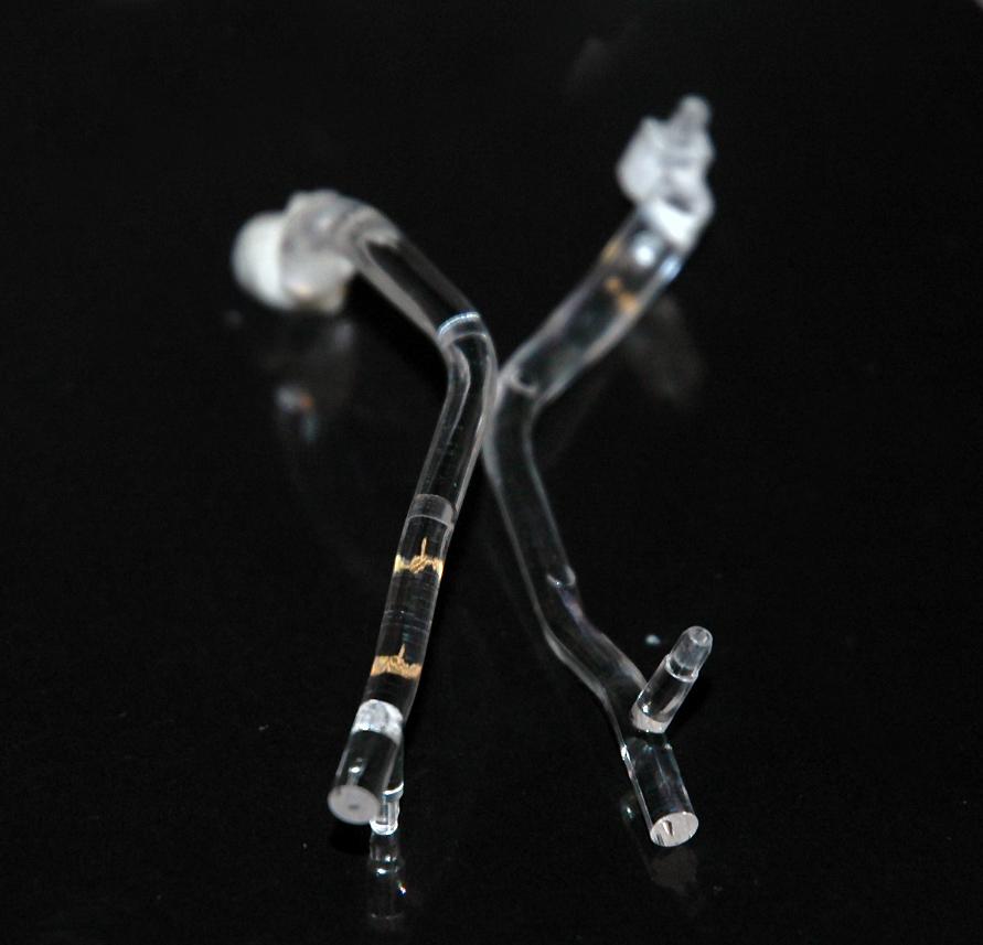 Dialight-515-1136F Tubos de luz LED LED Light Pipe Round Right Angle Rigid Bulk