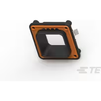 Deutsch Group-DRBF-2A Steckverbinderzubehör Connector Accessories Flange Key Straight Glass Filled Polyamide Black Box