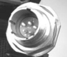 Amphenol-JD38999/24WE08PA Conector circular Conn Circular PIN 8 POS Crimp ST Jam Nut 8 Terminal 1 Port