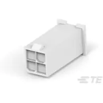 TE Connectivity-2296206-4 分立接线罩连接器 Conn Housing PL 4 POS 4.2mm Crimp ST Cable Mount Natural