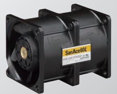SANYO DENKI-9CRLA0612P0G001 Blowers and Fans High Static Pressure Long Life Counter Rotating Fan