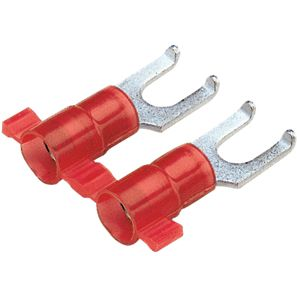 Panduit-PV18-6FFB-3K Steckverbinderanschlüsse Fork Terminal 18-22AWG Copper Red 20.3mm Tin T/R