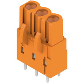 Weidmuller-1630720000 Steckverbinderleisten und Leiterplattenbuchsen Conn Wire to Board F 3 POS 5.08mm Solder ST Top Entry Thru-Hole Box