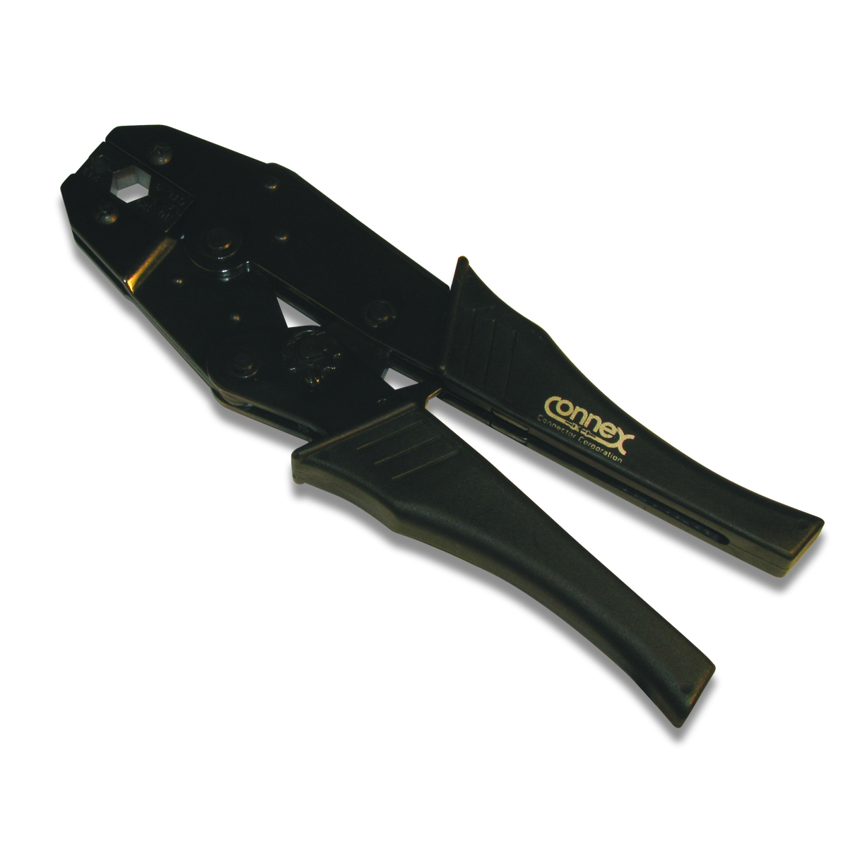 Amphenol RF-47-10250 Crimpers Ratcheting Hand Crimp Frame, With Hex Die Set