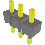 Conn Unshrouded Header HDR 3 POS 2.54mm Solder ST Top Entry Thru-Hole Bulk