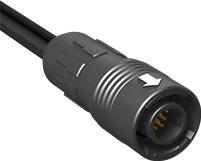 Samtec-MCP-8-02-L-00.30-S-BC null Cable Assembly Circular 3m 28AWG Circular 12 Straight Bulk