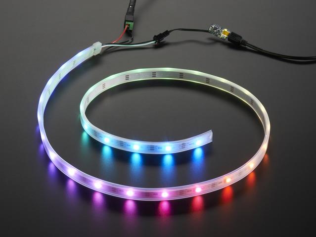 Adafruit Industries-2561 LED-Module Neo Pixel LED Strip Starter Pack - 30 LED meter