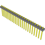 Conn Unshrouded Header HDR 23 POS 2mm Solder ST Top Entry Thru-Hole Bulk