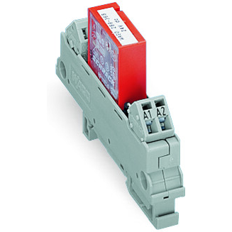 WAGO-288-368 Relè elettromeccanico Electromechanical Relay 24VDC 1.5KOhm 5A (13x47x85)mm DIN Rail Rotary Relay