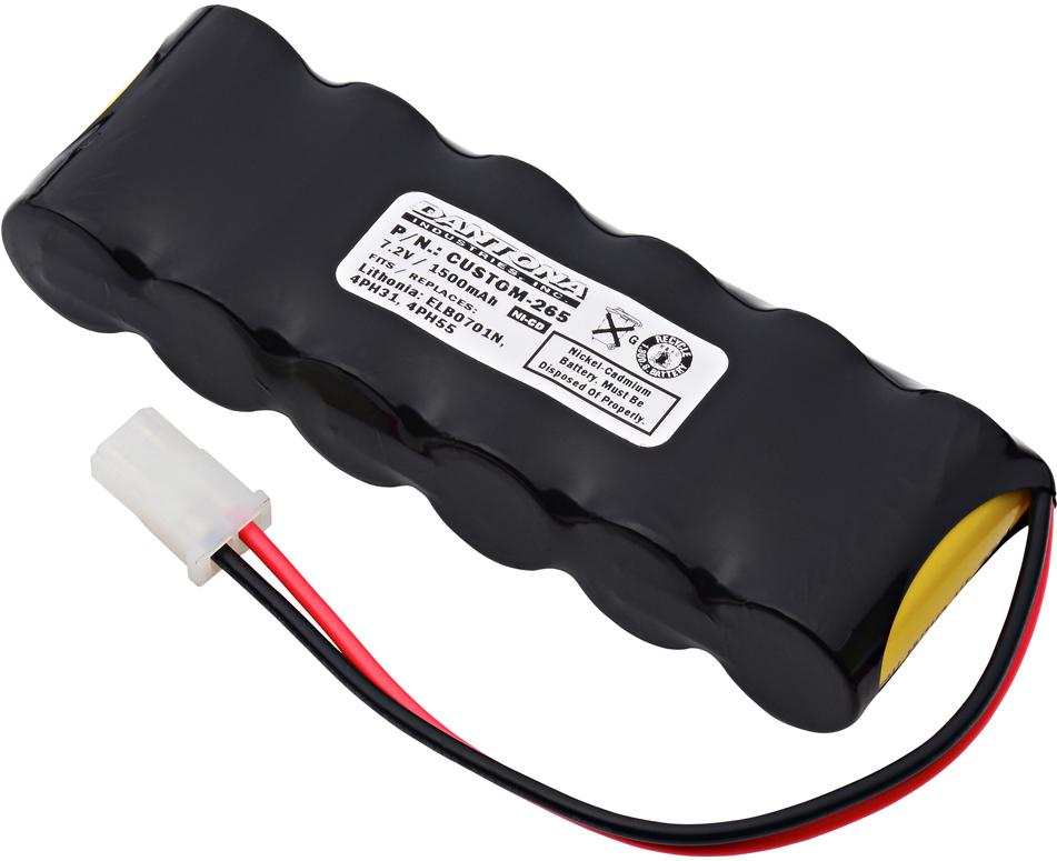 Dantona Industries-CUSTOM-265 Batterien Nickel Cadmium Battery