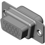 D02-M15PG-N-F0_D-Sub/VGA连接器