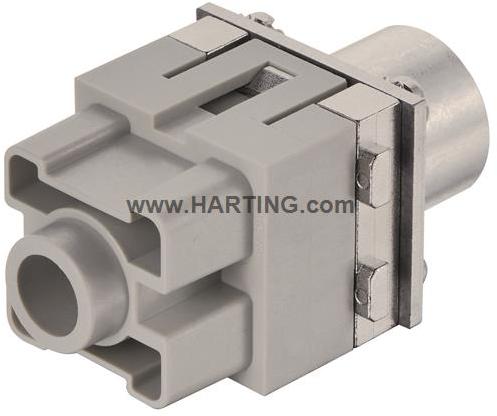 HARTING-09140012781 Connettore rettangolare Axial Screw Termination, Female Rectangular, 1 Pos