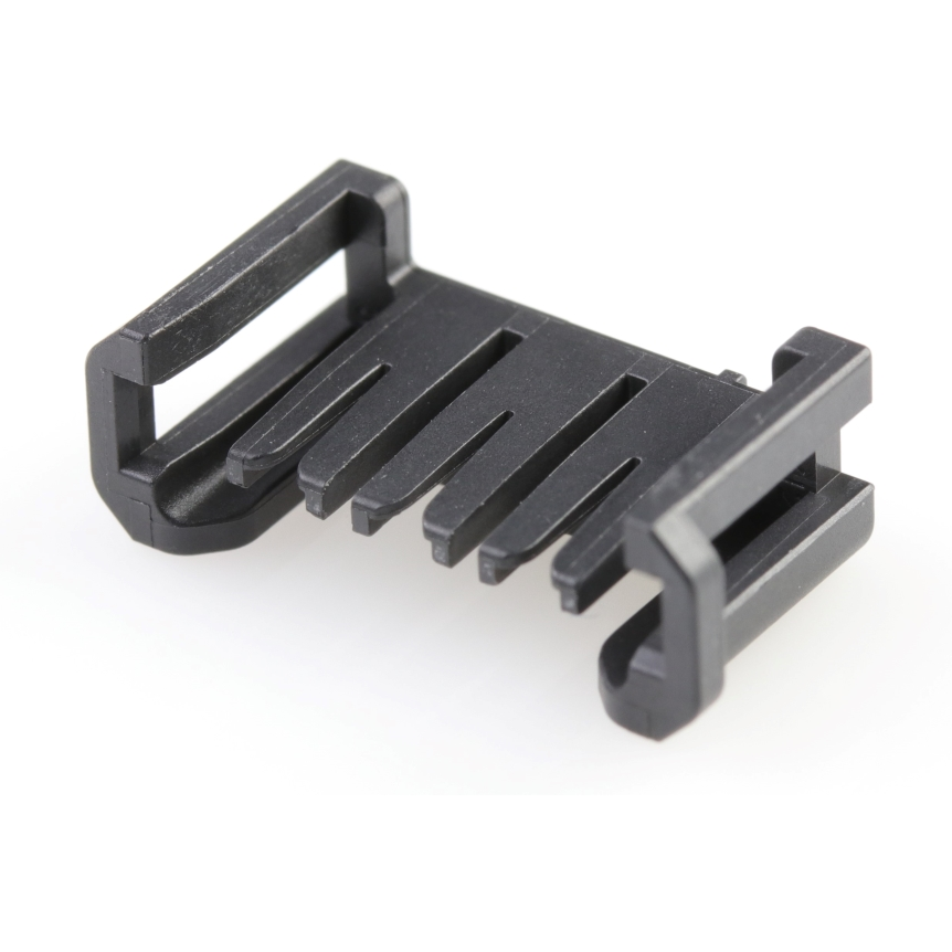 Molex-1502120013 Accesorios del conector Connector Accessories Terminal Position Assurance Straight Polyamide 6/6 Black Bag