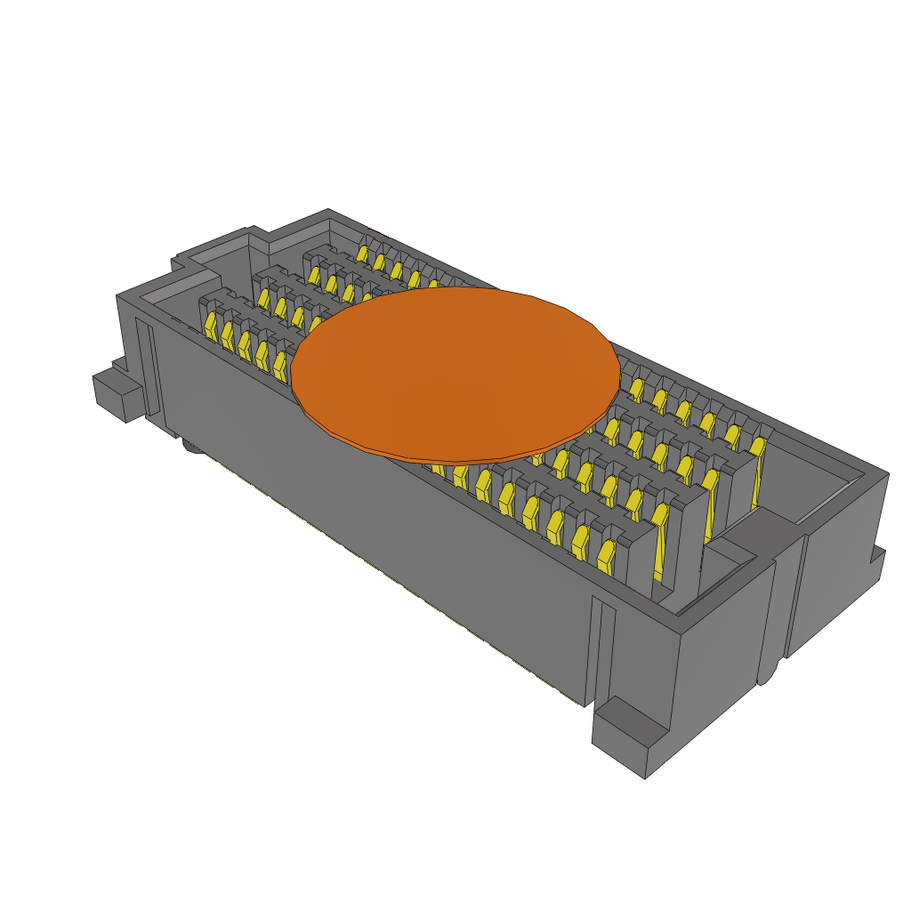 Samtec-SEAF8-20-05.0-S-08-3 Steckverbinderleisten und Leiterplattenbuchsen Conn Open Pin Field Array SKT 160 POS 0.8mm Solder ST Top Entry SMD SEARAY™ T/R