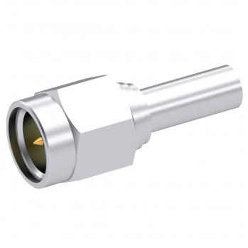 Radiall-9001-9023-003 RF-Steckverbinder Conn SMA 0Hz to 18GHz 50Ohm Crimp ST Cable Mount PL Gold