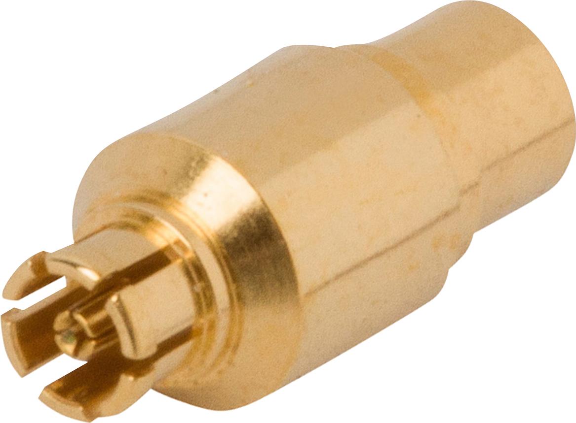 Amphenol SV Microwave-3821-40001 RF-Steckverbinder Conn SMP 0Hz to 40GHz 50Ohm ST Cable Mount F Gold Over Nickel Tray