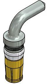 CONEC-132A13019X Steckverbinder, Kontakt Conn High Power Contact Female Solder