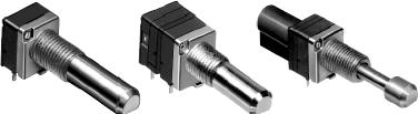 ALPS ALPINE CO., LTD-RK0971111Z32 Widerstandstrimmern, Potenziometern und Regelwiderstande Res POT 50K Ohm 20% 0.05W(1/20W) 1(Elec)/1(Mech)Turns 6mm (28.3 X 9.5 X 11.35mm) Pin Panel Mount/Through Hole Tray