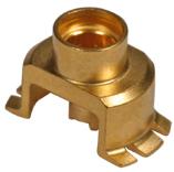 HUBER+SUHNER-82_MMPX-S50-0-2/111_NM 射频连接器 Conn MMPX 0Hz to 67GHz 50Ohm Solder ST SMD RCP Gold Over Nickel Phosphorus Bulk