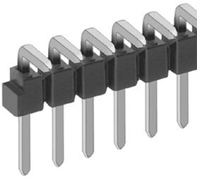 Fischer Elektronik GmbH & Co. KG-SL 18 042 04 Z Connector Headers and PCB Receptacles Conn Unshrouded Header HDR 4 POS 2.54mm Solder RA Side Entry Thru-Hole